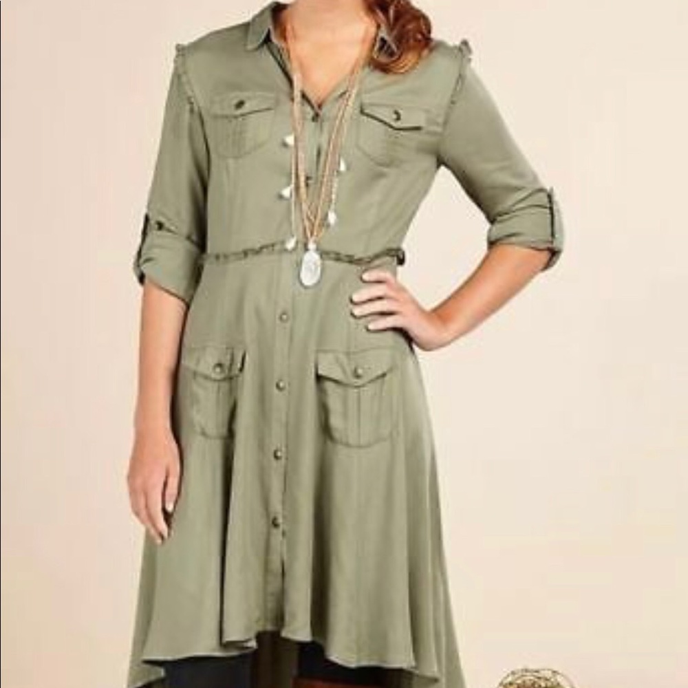 Matilda Jane Canopy Olive Green Dress